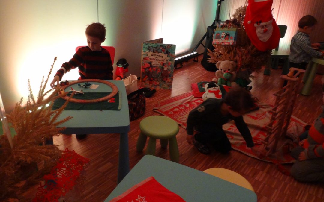 le monde des tous petits à Noël